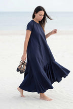 Wide cotton dress - Diva