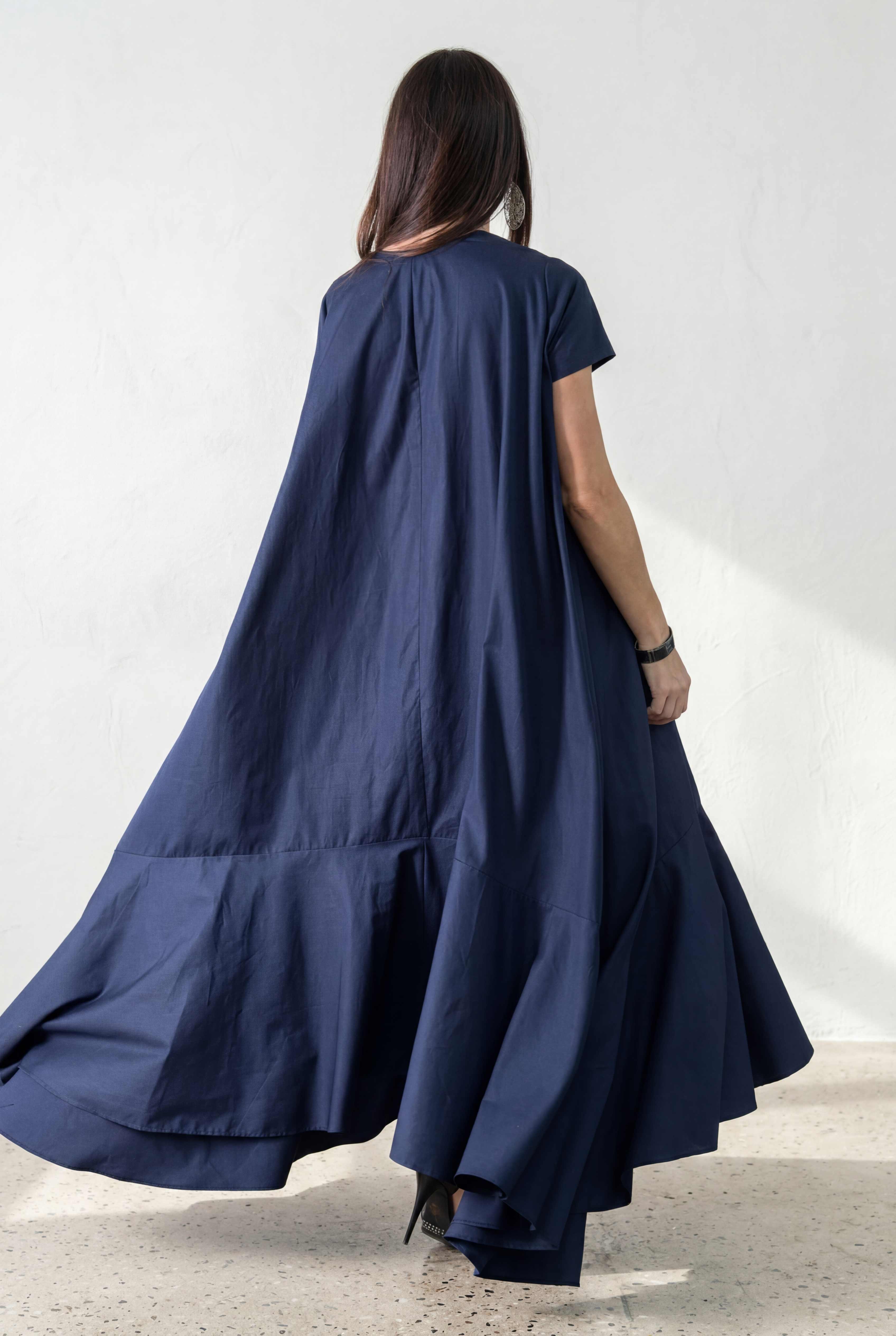 Wide cotton dress - Diva