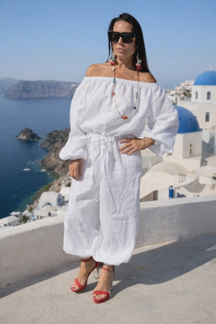 Ленен Гащеризон с отворени рамене - Bohemy