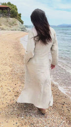 ленена рокля енас